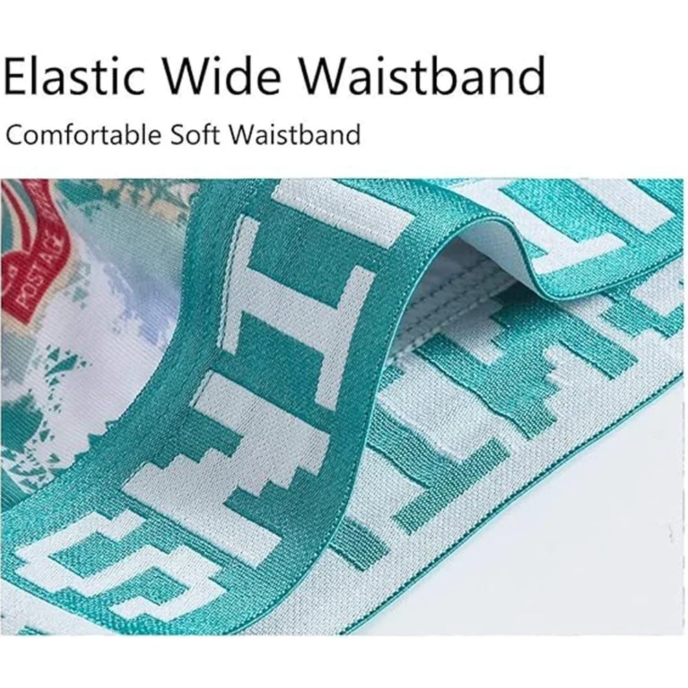 Jinshi Men's Underwear Long Boxer Briefs Breathable Bamboo Viscose Underpants Boxer Shorts For Men