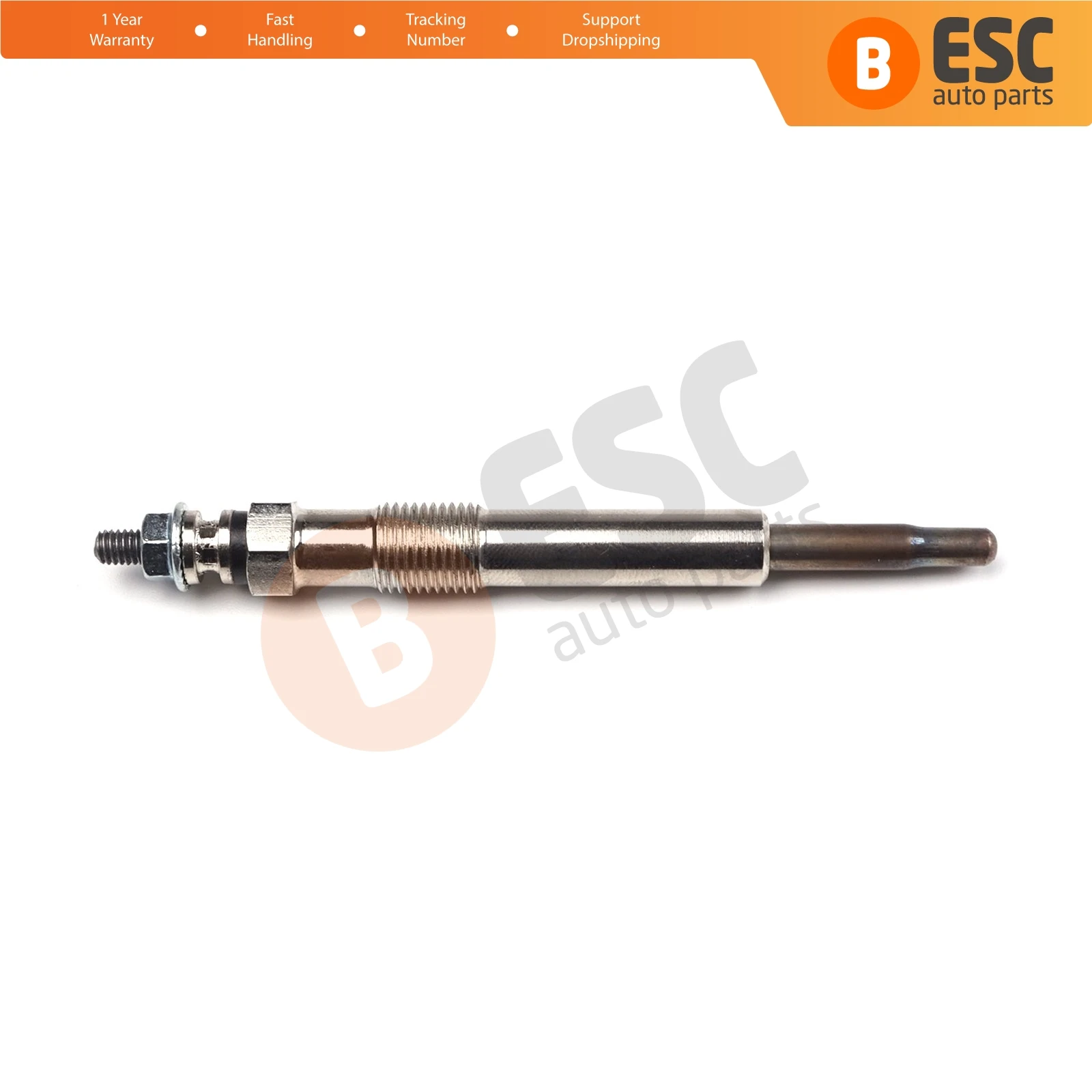 ESC Auto Parts EGP28 1 Piece Heater Glow Plugs GX96, XS4U6M090AB, GN993 for Ford 1.8 Fast Shipment Ship From Turkey