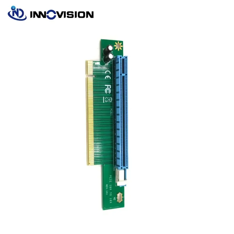 BOLRZO New PCI E Express 16X 90-degree adapter Riser card for 1U server chassis