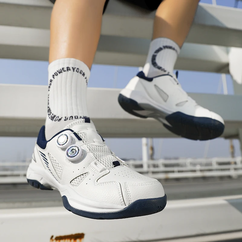 2025 New Fashionable Volleyball Shoes with Quick Straps, Lightweight and Comfortable for Outdoor Fitness, Badminton Shoes