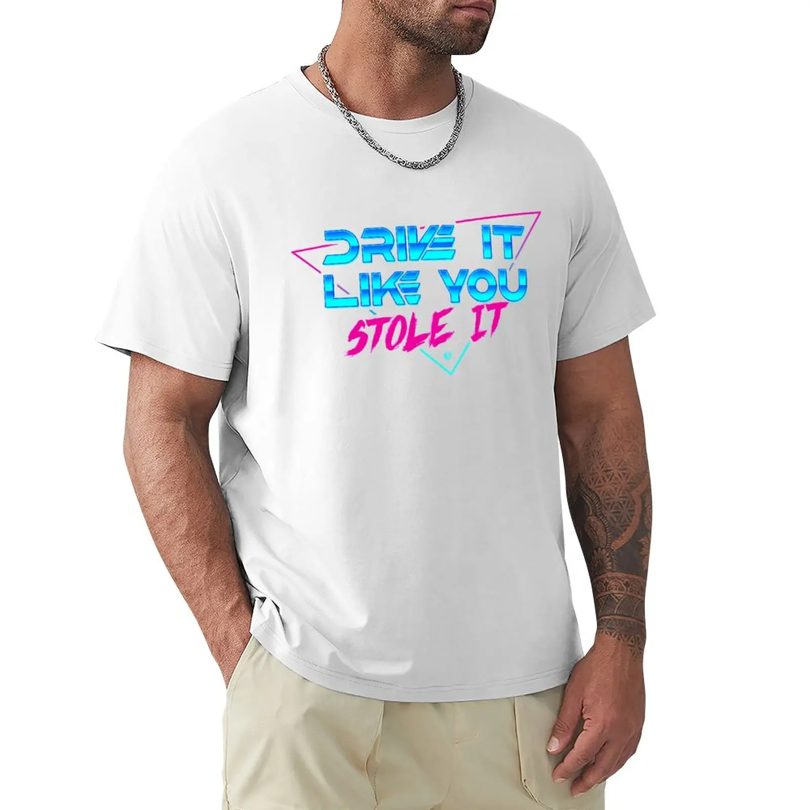 Camiseta de secado rápido para hombres y mujeres, camiseta con gráficos Drive It Like You Stole It, regalos para fanáticos de la música