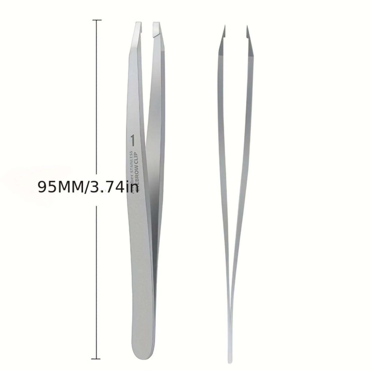 Precision Eyebrow Tweezer Flat Ultra-thin Tweezer For Eyebrows Facial Hair And Ingrown Hair Removal Beauty Tools For Women