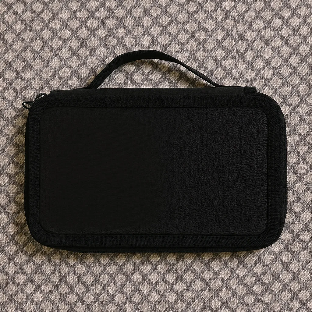 

Nail Tool Organizer Bag Lightweight Portable Manicure Brush Holder Travel Case For Nail Art Supplies Storage Pouch