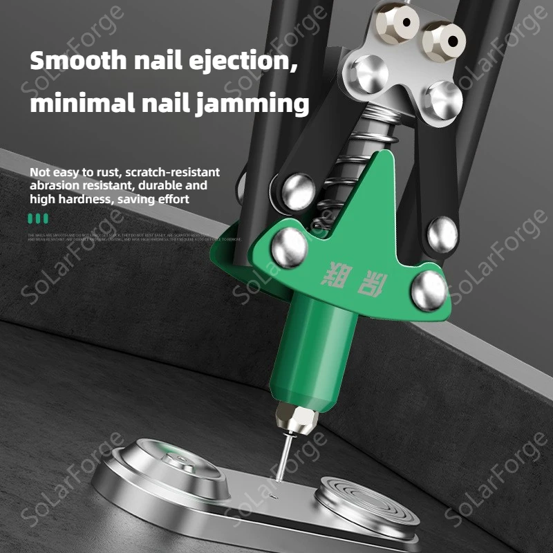 Household Industrial Grade Labor-saving Anti Slip Willow Nail Gun Professional Manual Nail Pulling Gun Core Pulling Riveting Gun