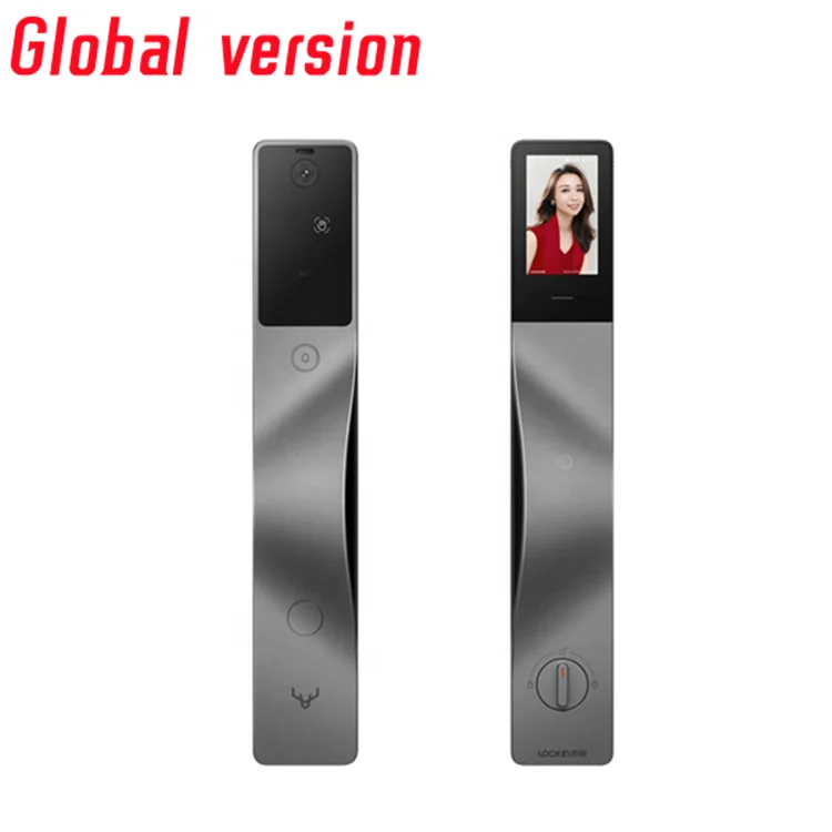 V5-1 Max Lock In Palm Vein 3D Face Recognition Visual Camera Homekit Siri Smart Intelligent Electronic Fingerprint Door Lock