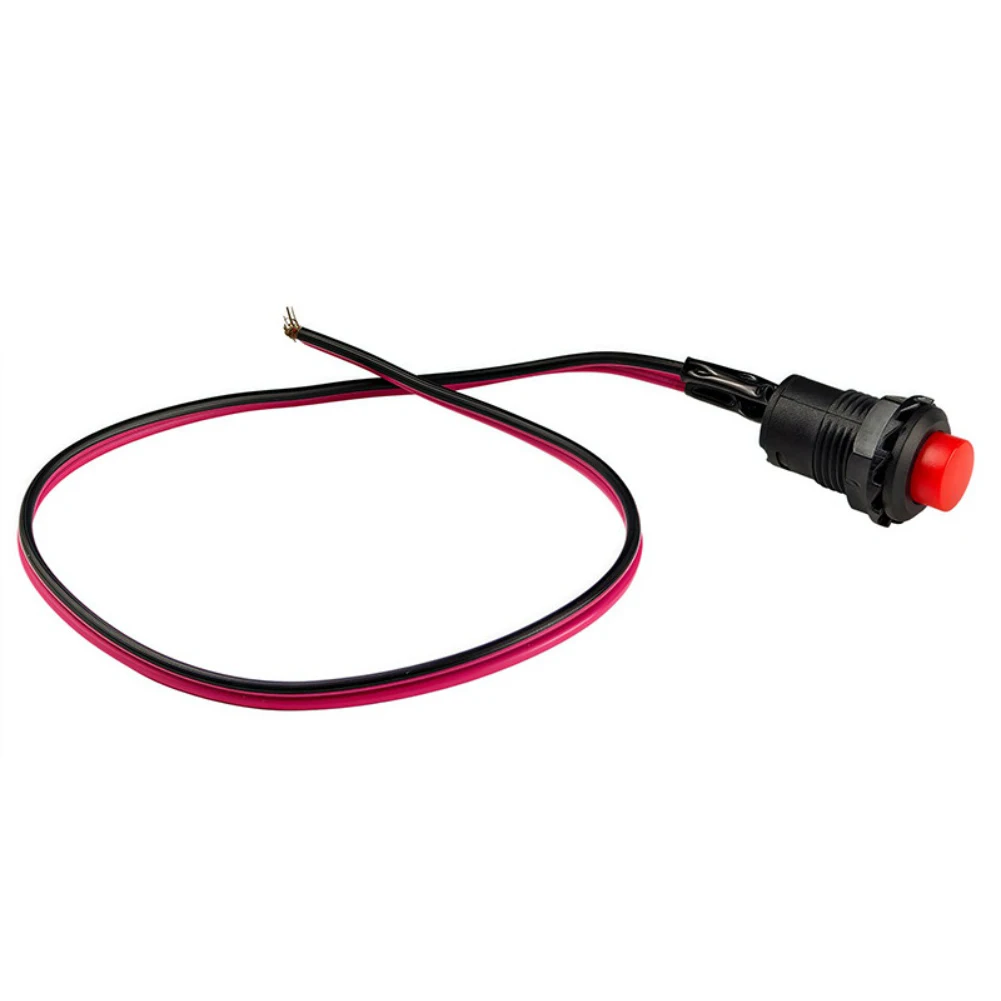 Automotive Vehicle For Horn Switch Button for Modified Cars 12V ABS Plastic Replacement Switch for Electrical Systems