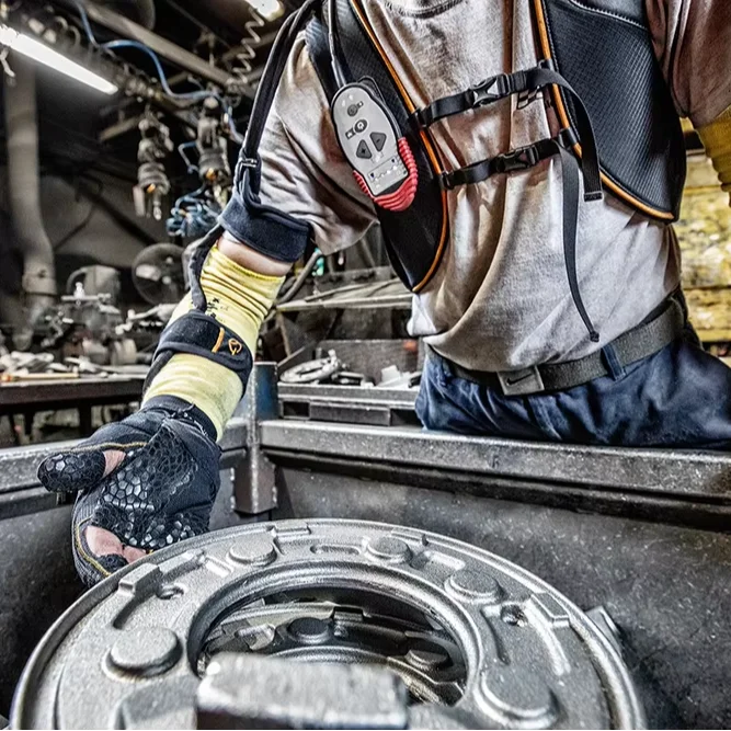 High Performance Smart Assist Bionic Hand for Heavy Lifting in Construction Sector Wearable Robotics