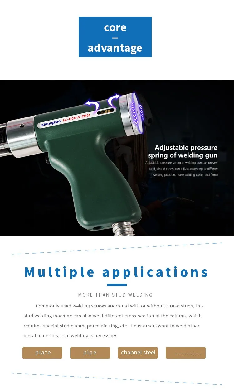 SZ-GCS13 Portable Stud Welding Machine/Capactive Discharge Stud Welder/Stud Welding Machine