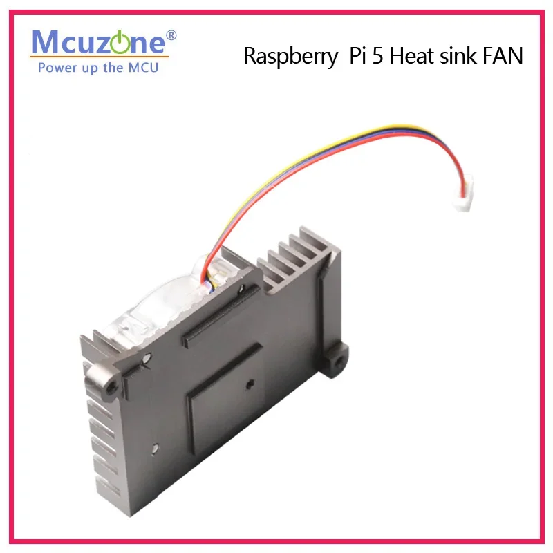 Materiale in lega di alluminio del ventilatore del dissipatore di calore Raspberry Pi 5 |