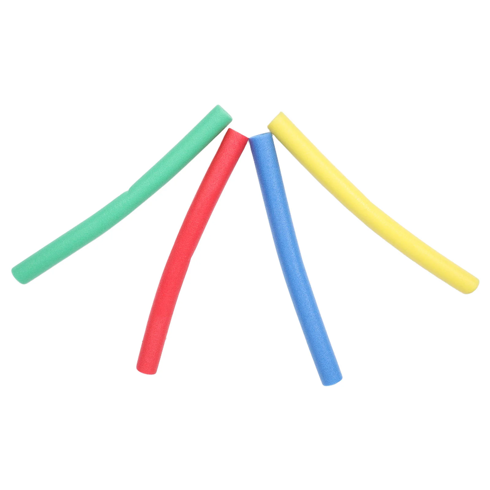 4 Pcs Sponge Stick Outdoor Sports Sticks Lightweight Race Kids Playset Yoga Rod Athletics Relaying Toys Foam Noodles Track