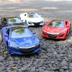 MaKeda 1:36 Honda Acura NSX Super Sports Car Collection Model Scale Licensed Alloy Metal Diecast For Pull Back Toys F326