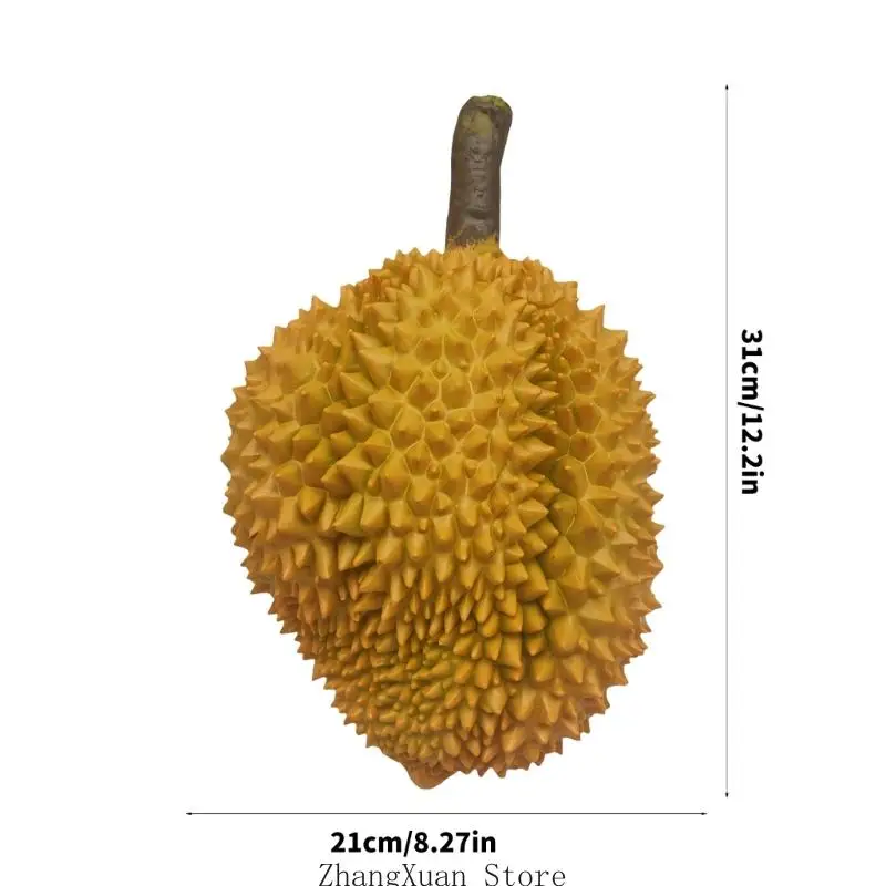 3XUF Simulation Durian Künstliches Simulations-Durian-Fälschungsfruchtmodell für Heimküchen Schrankdekoration – Detail 6