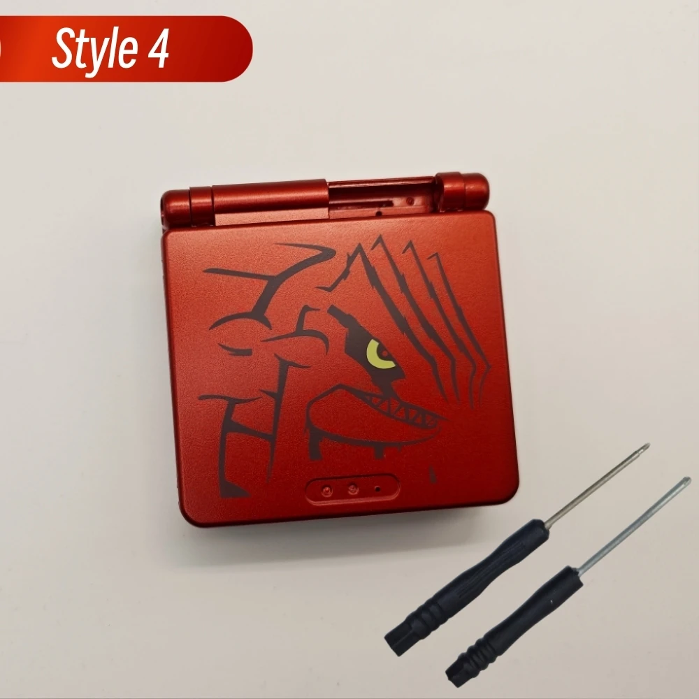 Meerdere kleuren DIY hoesje voor GBA SP behuizing cover case voor GBASP shell limited edition reparatie vervangende shell accessoires