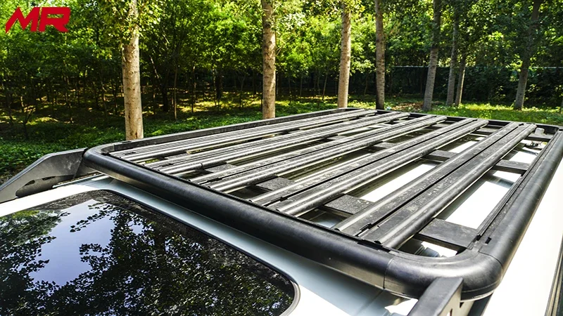 4x4 Parts Alloy Rooftop Platform Roof Rack For Nissan Patrol Y62