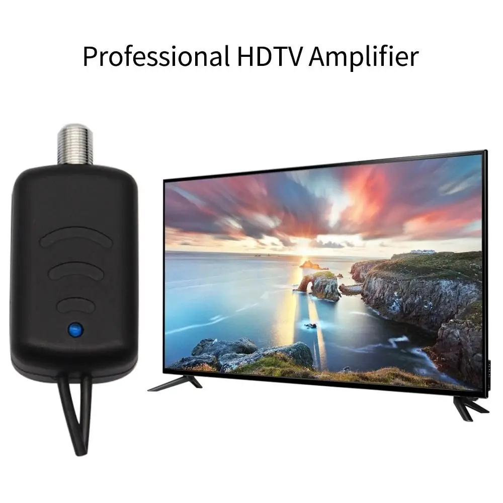 Amplificador de señal de TV HDTV, accesorio de 25dB, canal HD, Cable