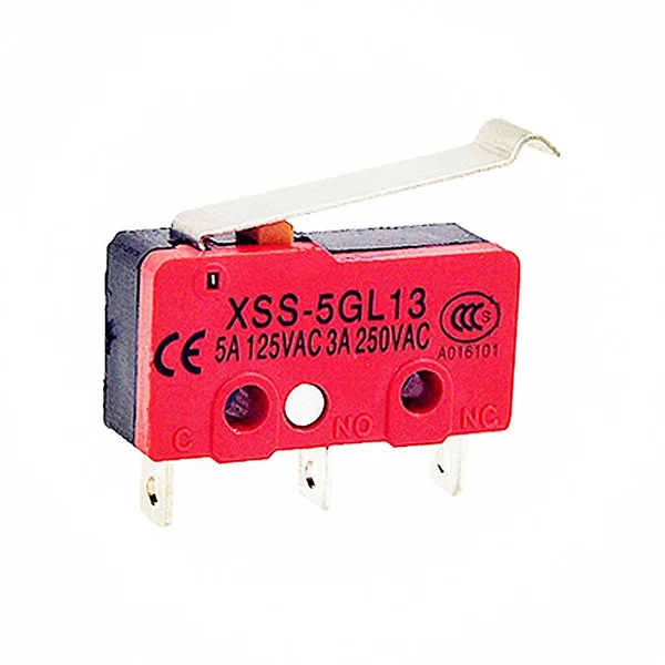 

5pcs Spdt Ac Miniature Micro Switch Simulated Roller Lever Limit Switch On Off 13A 250V For Automation Equipment Electrical