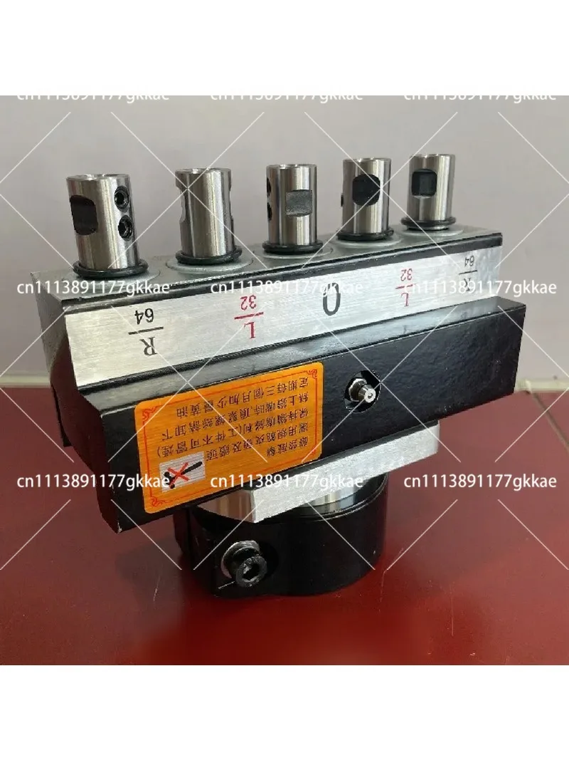 Woodworking Multi-Spindle Drill 3-Row Boring Head Unit with Connection Parts