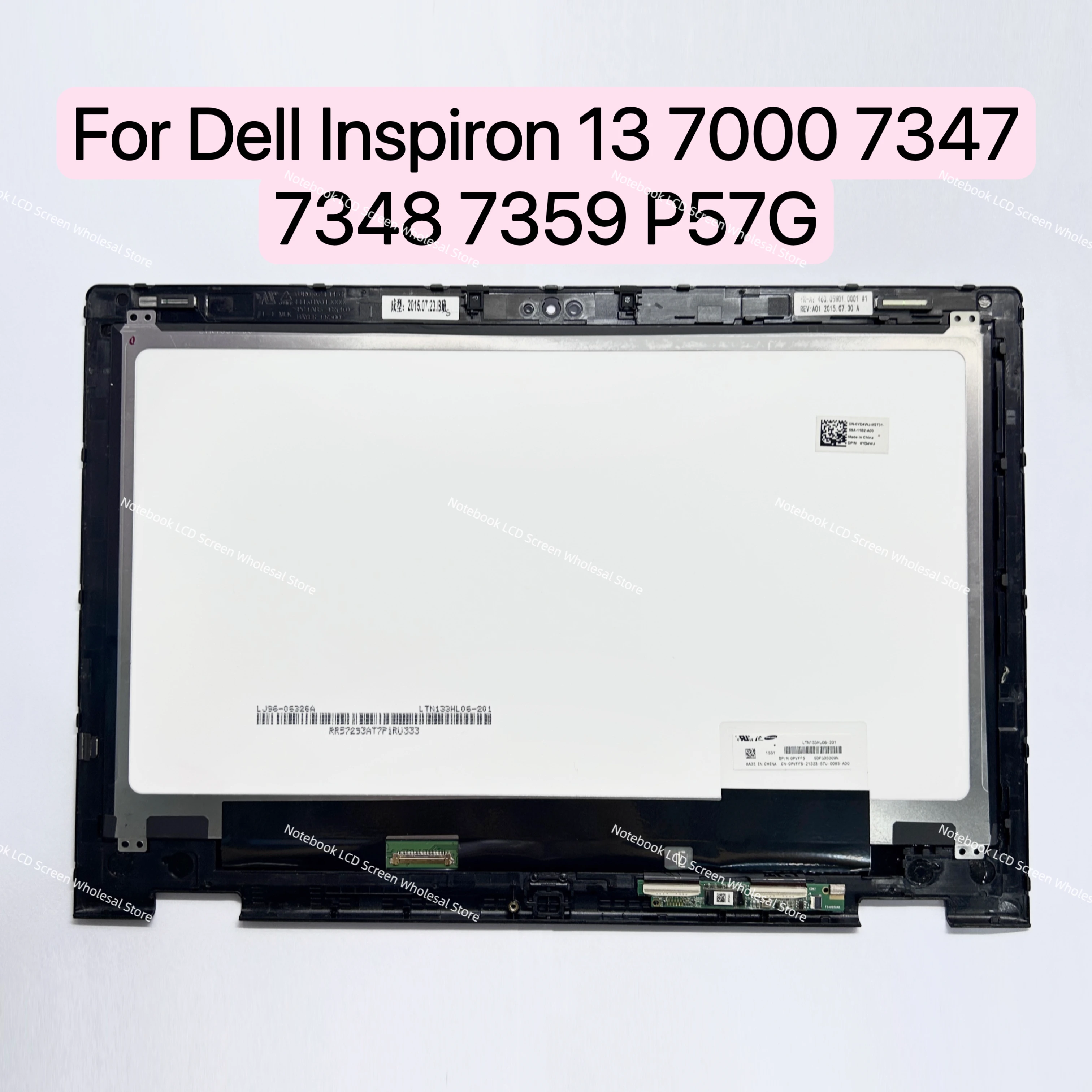 For Dell Inspiron 13 7000 7347 7348 7359 P57G Touch Screen