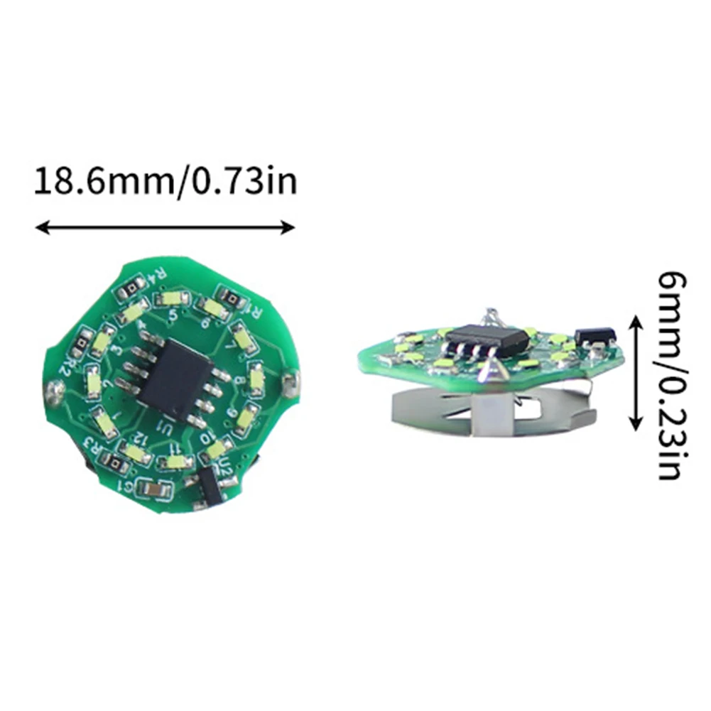 For 3D Printer Accessories LED Ring Light with Magnetic Control Switch and Five Light Modes for Custom Projects