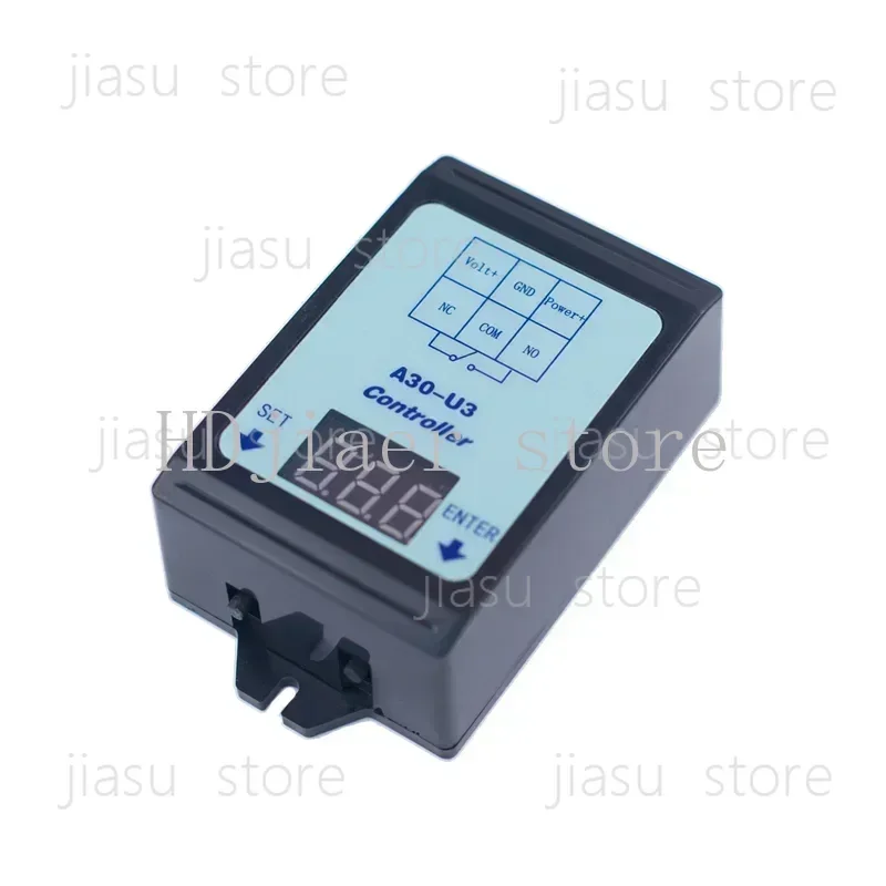 A30-U3 DC Voltage Relay (6-80V) - 30A Detection, Control, Delay & Interval Action Switch