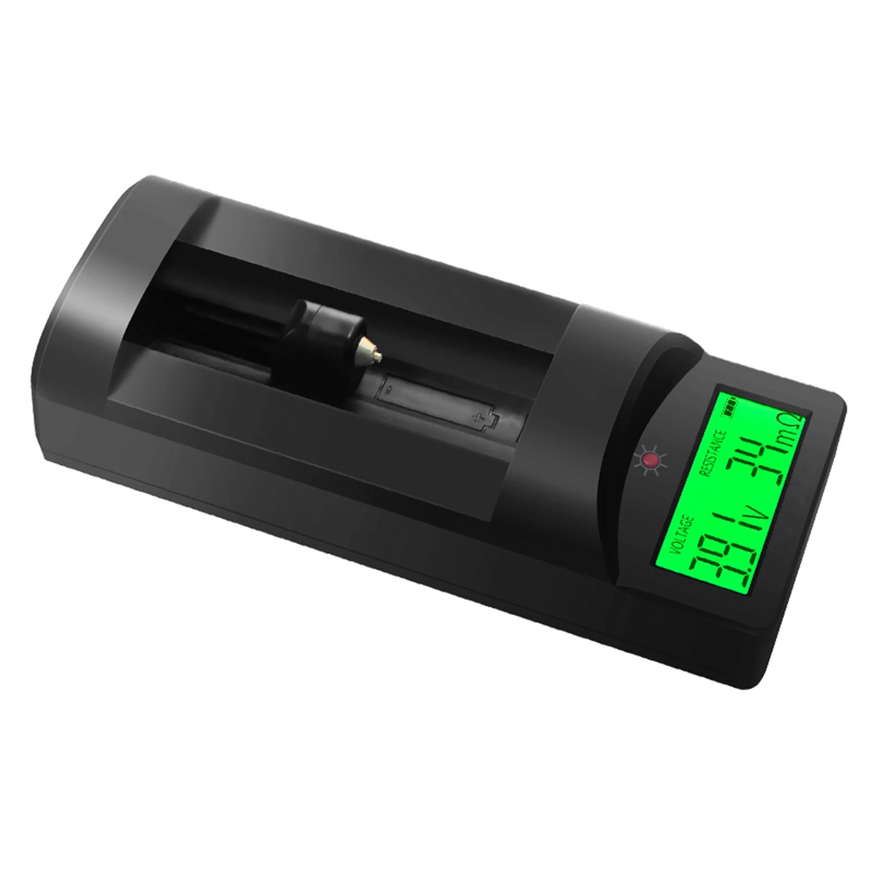 Display Digital Bateria Tensão Resistência Interna Tester Bateria de Lítio Universal Detecção aa 0-999mo 18650