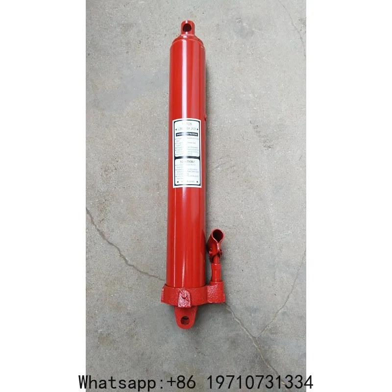 Extended jack 8 tons 12 tons hydraulic cylinder engine vehicle crane using long stroke hydraulic vertical