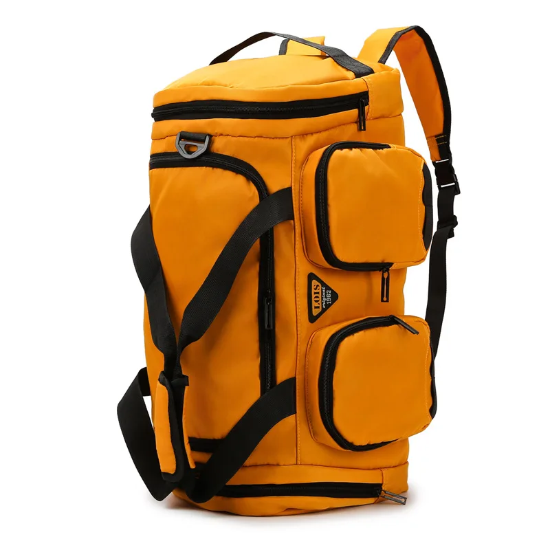 Carry-On Duffle Bag for Sports, Gym, Swim & Travel - Large Capacity Multi-Purpose Overnight Weekender Bag with Organizer