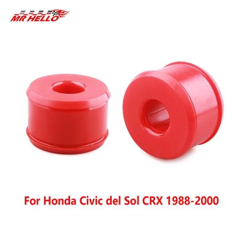 Para Honda Civic del Sol CRX 1988-2000 para Integra 1994-2001 Buje de poliuretano Kit de buje de brazo de arrastre trasero derecho 16.7106R