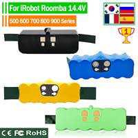 Bonadget For iRobot Roomba500 Battery 14.4V 6.4Ah/5.0Ah/3.8Ah  For  Roomba Vacuum Cleaner 500 600 700 800 Rechargeable Battery