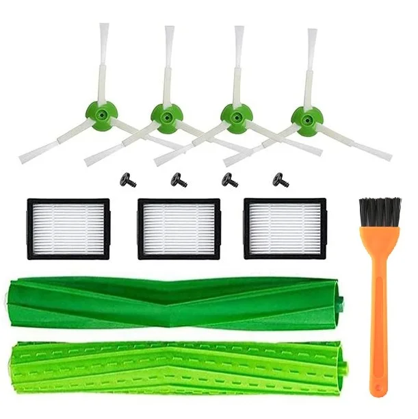 IRobot Roomba E5 E6 E7 I7 I3 + I4 + I6 + i8 + J7 + filter brush set