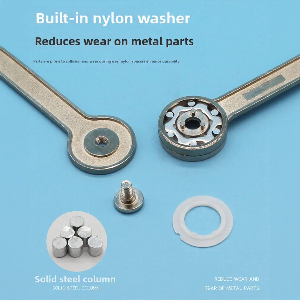 4pcs Zinc Alloy Cabinet Door Hinges Designed for Stability and Consistent Performance in Heavy Use Environments