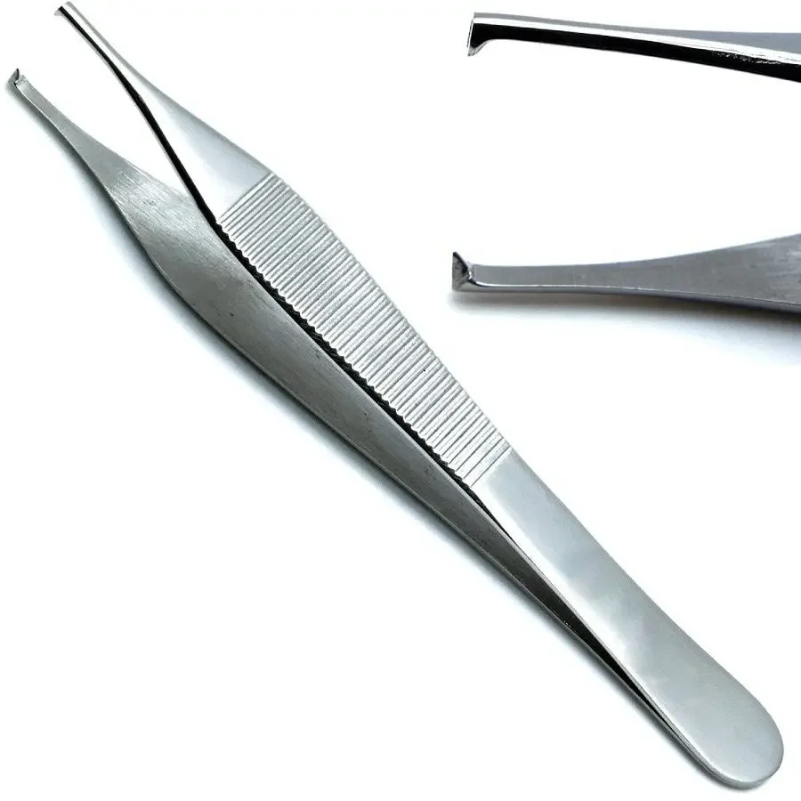 Dental Instruments Cosmetic Surgery Medical Plastic Surgery Toothless Tweezers Ophthalmic Tweezers Fine Non-invasive Dentistry