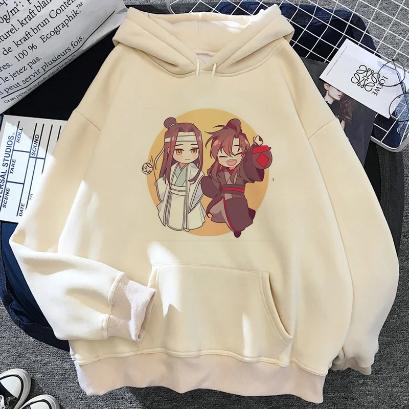 Mo Dao Zu Shi hoodies women Korean style graphic anime Winter  sweatshirts pulls women harajuku tracksuit