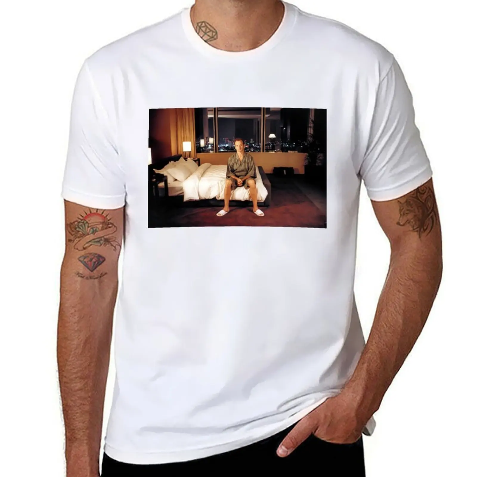 

Lost in Translation Bill Murray Sofia Coppola T-Shirt funny t shirts dark humor man t shirts graphic T-Shirt