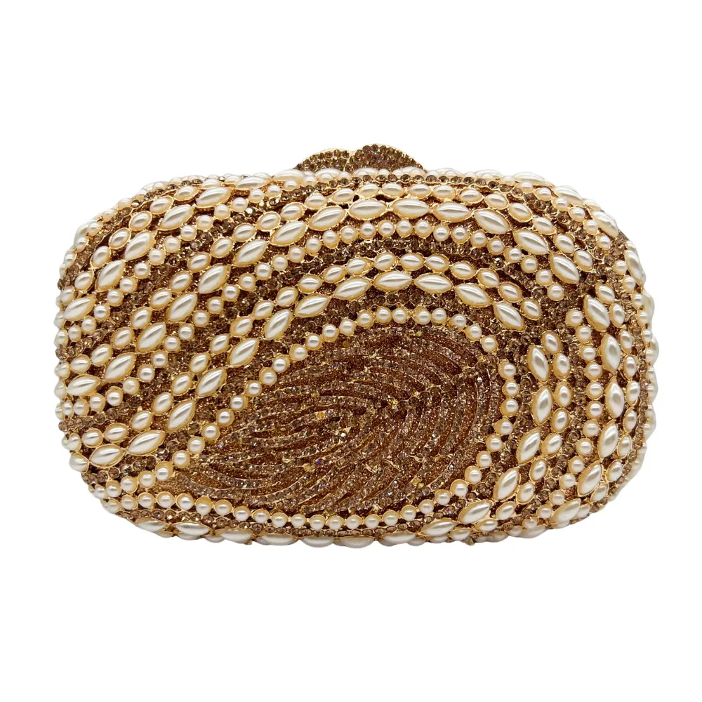 

High Quality Luxury Metal Box Fashion Women's Handbag Glitter Shiny Diamonds Evening Bag Wedding Party Clutch Purse Shoulder Bag