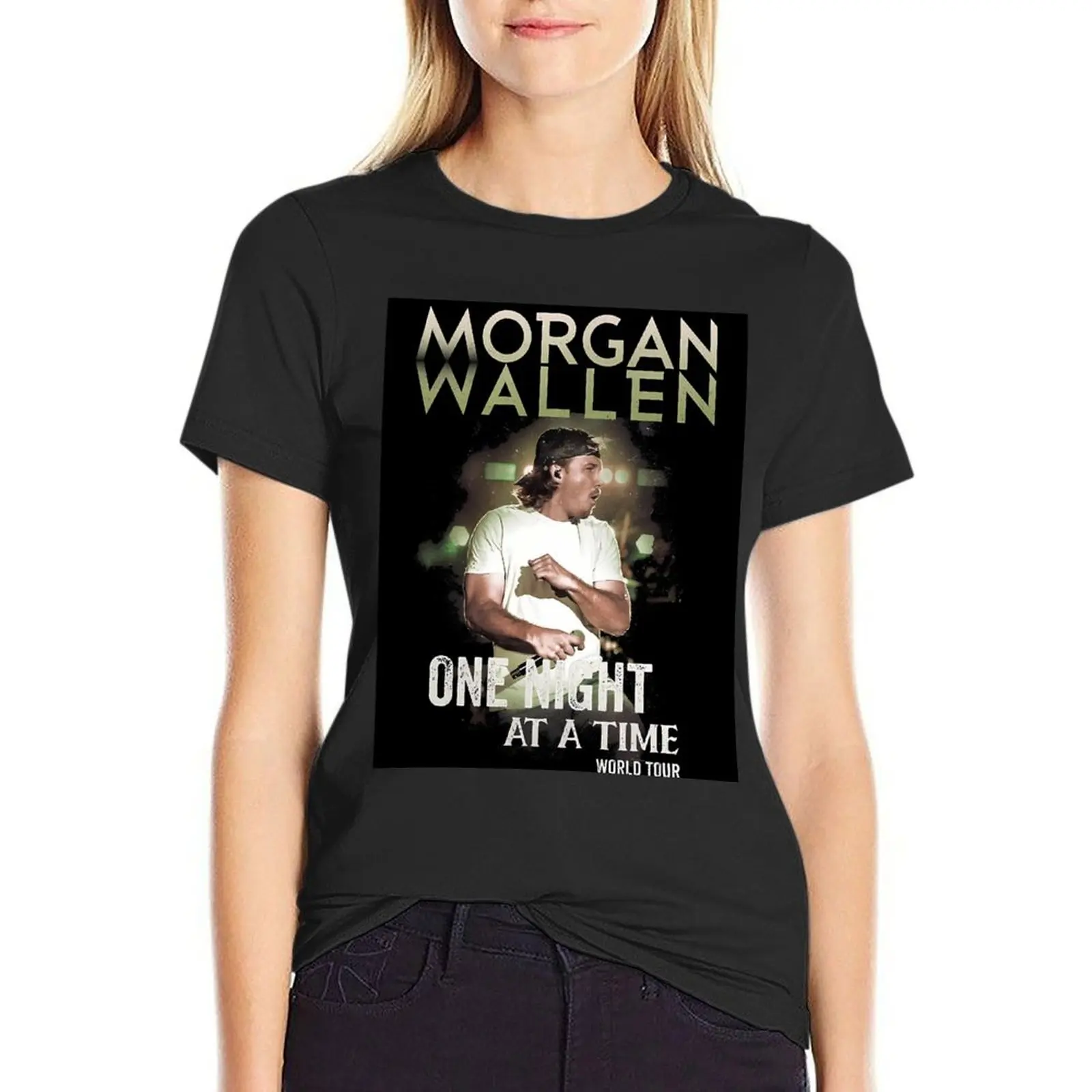 Morgan Wallen T-Shirt vintage clothes quick drying Aesthetic clothing female Womens graphic t shirts