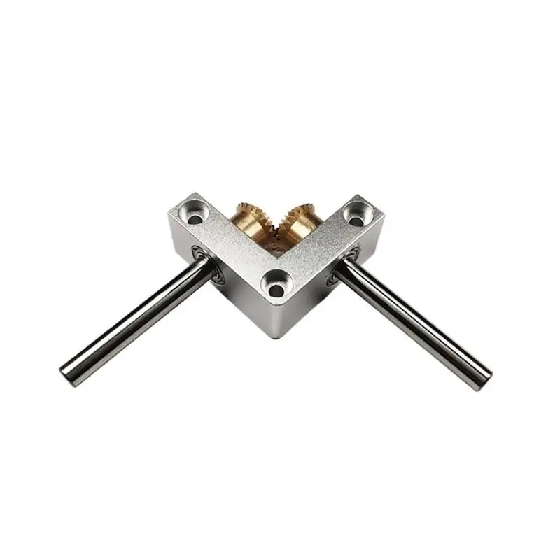 M12K-Bevel Gear 90 Degree Right Angle Steering Micro Gearbox 1:1 Transmission(4Mm To 4Mm Shaft) Angle Steering Commutator C
