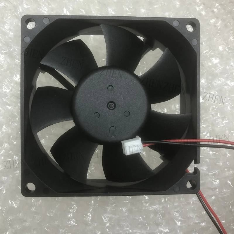 S New for YD8025HBL DC24V 0.30A 2-Wire Dual Ball Cooling Fan#QW