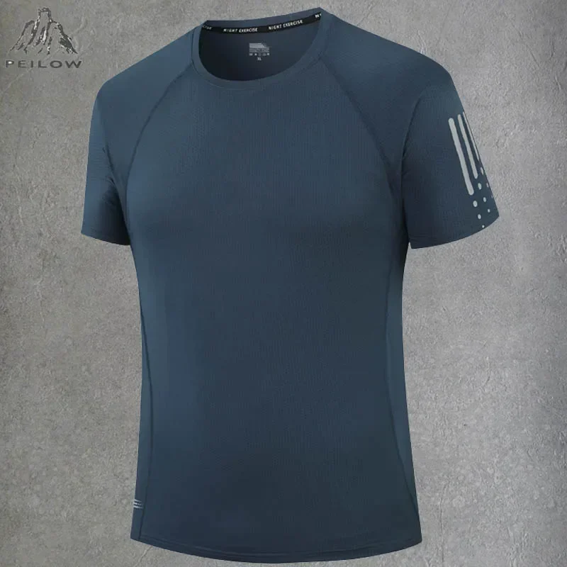 Quick-Dry Gym Sport Streetwear Mode Oversized 7XL 8XL 9XL T-shirt Mannen Zomer Korte Mouwen Joggers Running Top tees Tshirt