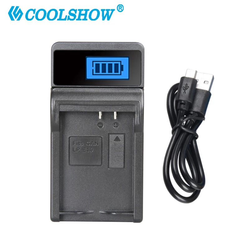 LP-E10 LPE10 Battery Charger For Canon EOS 1100D 1200D 1300D Rebel T3 T5 T6 Kiss X50 X70 X80 SLR E10 Charger Camera Accessories