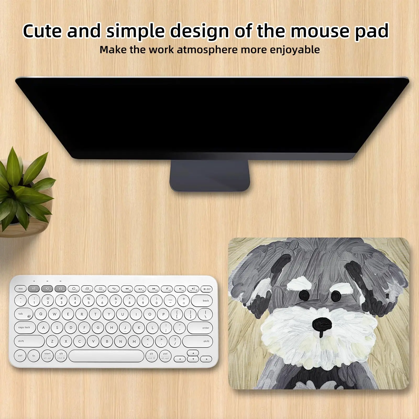 Heißer Verkauf Niedlichen Cartoon Hund Druck Quadratische Mauspads Komfortable Gaming Mousepad Maus Matte Tastatur Matten Schreibtisch Pad 22x18 cm