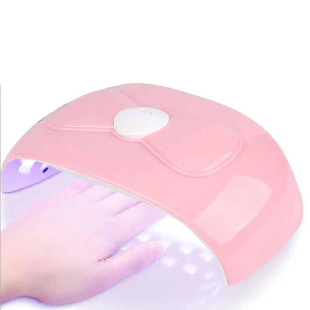 Lampe à ongles LED UV enfichable, lampe à durcissement rapide pour gel, fournitures pour salon à domicile, 54W