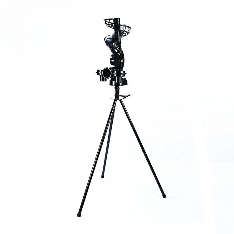 

YumuQ Force/Breaking Ball /Angle/Height Adjustable Baseball Softball 3-Wheel Mute Change Ball Tee Pitching Machine