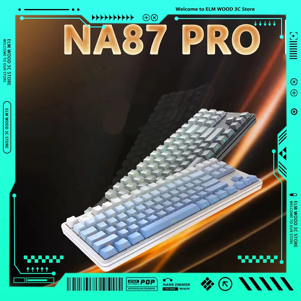 

Irok NA87 Pro Magnetic Switch Mechanical Keyboard RT0.04mm 8000hz Gaming Keyboard Hot Swap Wired Keyboard Valorant Accessories