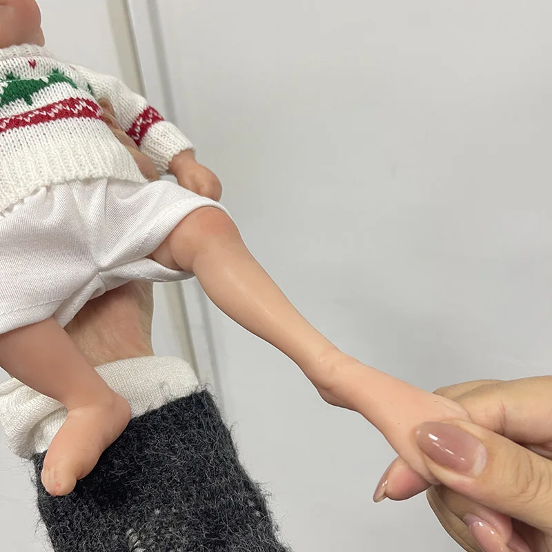 NPK 10 ''haute qualité entièrement solide platine Silicone Reborn Pascale fille bébé Super doux Flexible élastique cadeau jouets