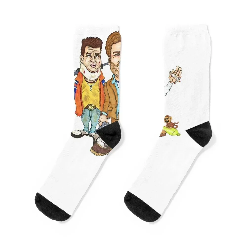 Graphic For Fans Pineapple Comedy Movie Express Vintage Photograp Socks christmas stocking Sports Socks Man Women's