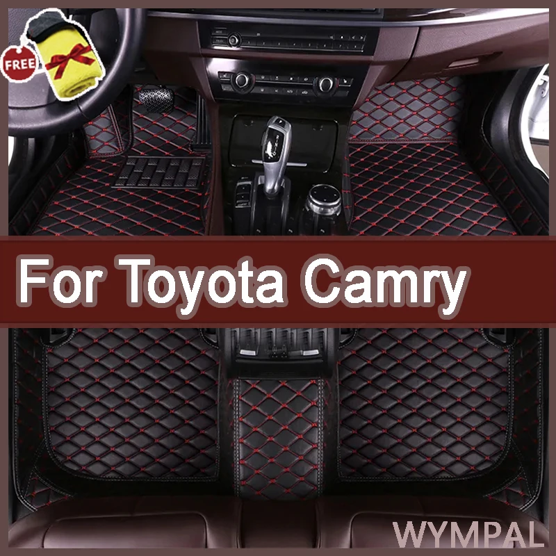 Car Mats For Toyota Camry Daihatsu Altis XV30 2002~2006 Durable Carpet Rugs Leather Floor Mat Anti Dirt Pad Car Accessories 2003