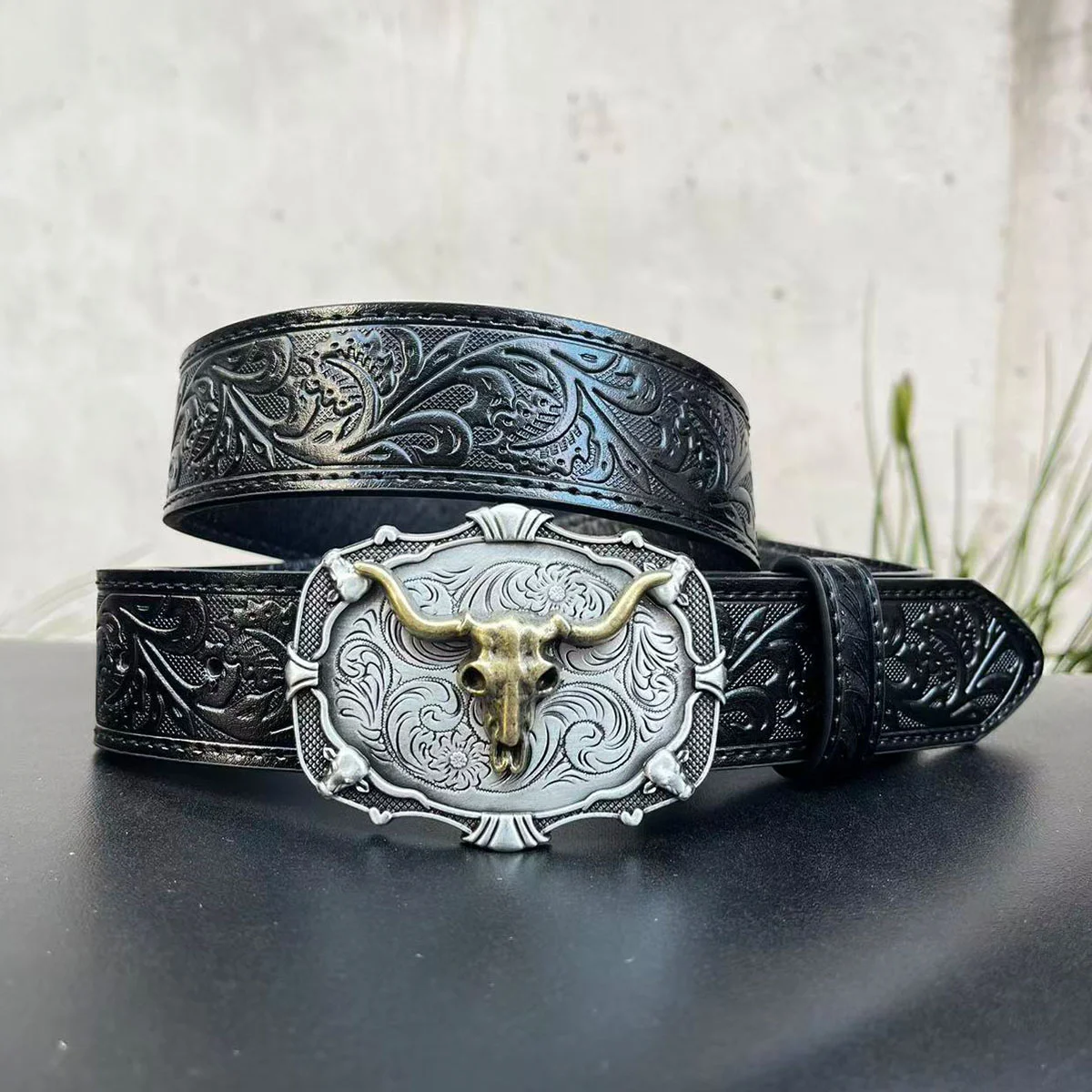 2026 Retro-Gürtel für Herren und Damen in verschiedenen Stilen – modischer Hip-Hop-Trend-Herren-Ledergürtel mit Metallverschluss-Dekoration