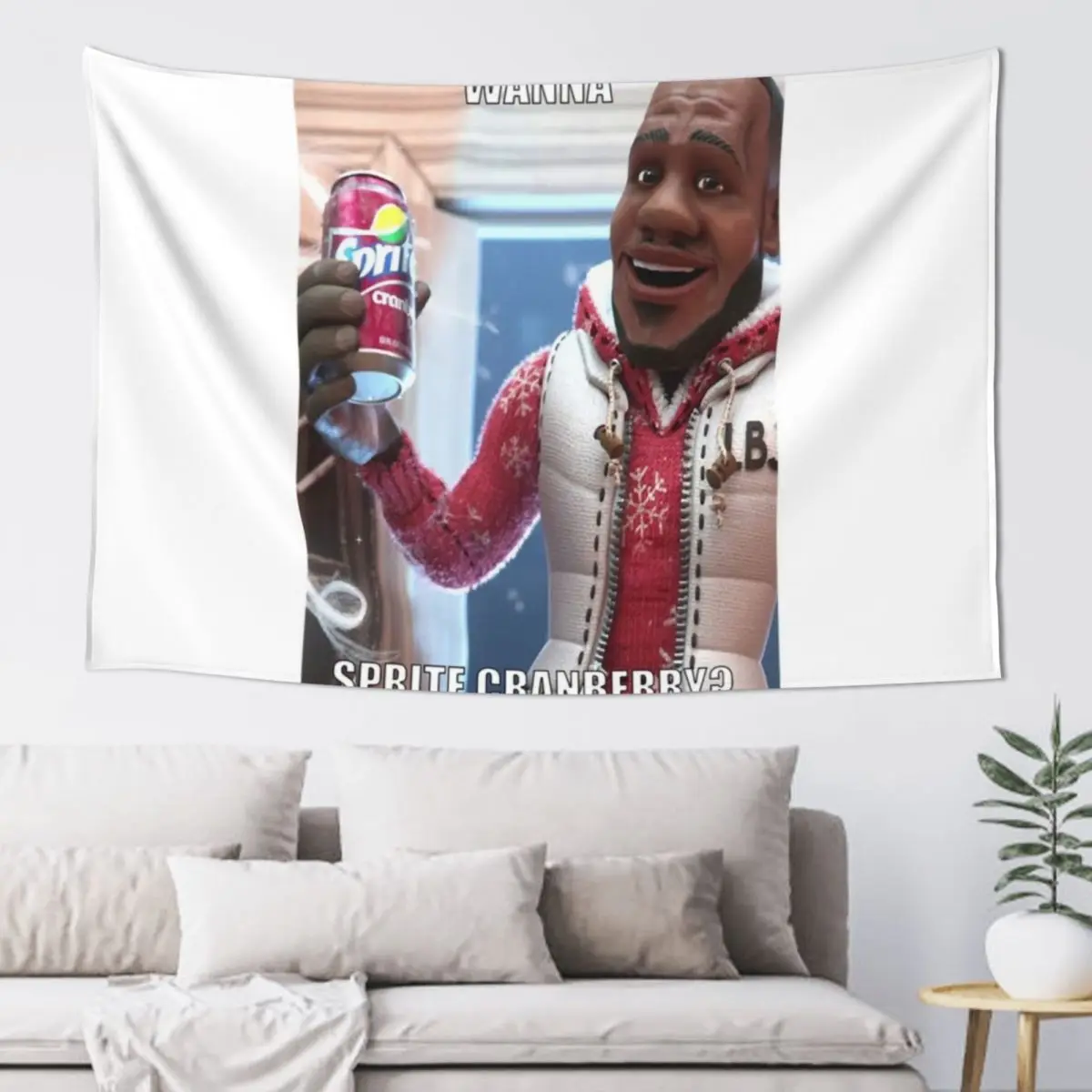 Sprite Cranberry - Wanna Sprite Cranberry Tapestry Room Aesthetic Decor Decor For Room Tapestry