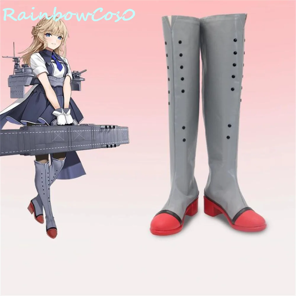 KanColle Combined Fleet Girls Collection Blue Oath Kancolle Cosplay Shoes Boots Game Anime Halloween Christmas RainbowCos0 W3754